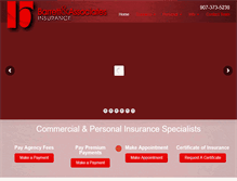 Tablet Screenshot of barrettinsuranceak.com